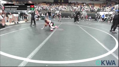 58-61 lbs Consi Of 8 #2 - Carter Johnson, Duncan Demon Wrestling vs Omere Wright, D3 Wrestling Cluib