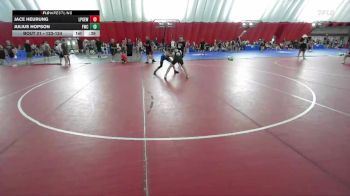 123-124 lbs Round 2 - Julius Hopson, FZ Wrestling Club vs Jace Heurung, Long Prairie Grey Eagle-Browerville Wolves