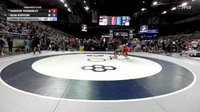 138 lbs Cons. Sub-quarters - Dawson Youngblut, IA vs Blue Stiffler, GA