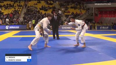 ARJUNA BROWN vs LIAM PEROTE VERAS 2020 Pan Kids Jiu-Jitsu IBJJF ...