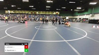 165 lbs Round Of 64 - Jadyn Johnson, TX vs Scott Speakman, OH