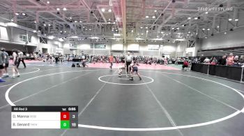 80 lbs Rr Rnd 3 - Damian Manna, Rebellion vs Brady Genard, The Hunt Wrestling Club