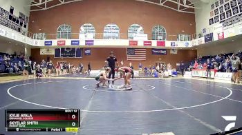 143 lbs Quarterfinal - Kylie Ayala, Emmanuel College vs Skyelar Smith, Mount Olive