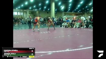 144 lbs Round 3 (6 Team) - Maeson Otwell, PWC vs Effren Ayala, Level Up