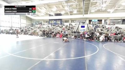 83 lbs Semis & 1st Wrestleback (8 Team) - Nikolai Tibbs, Utah Gold vs Landon Caro, Warriors Of Christ