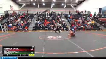 132 lbs Cons. Semi - Roland Castillo, Spring Valley vs Acencion Garcia, Western
