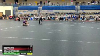 126 lbs Quarterfinal - Bryan Santangelo, Mount Saint Joseph vs Oscar Davis, Archbishop Curley