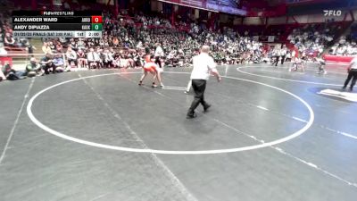 126 lbs D1/d2/d3 Finals (sat 3:00 P.m.) - Andy DiPiazza, Kaukauna vs Alexander Ward, Arrowhead