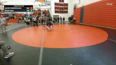 285C Round 1 - Brady Ritz, Sheridan vs Jacob Christofalos, Powell