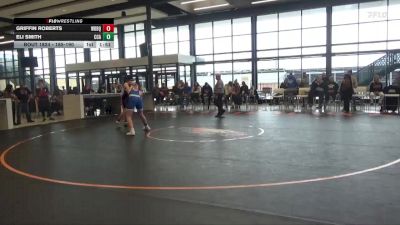 185-190 lbs Round 2 - Eli Smith, Clear Creek-Amana vs Griffin Roberts, Western Dubuque