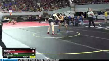 D3-157 lbs Cons. Round 3 - Reed Merrell, Coconino vs Aaron Ramirez, Canyon Del Oro