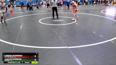 138 lbs Round 4 - Landon Schneider, Millard South vs Kaedun Goodman, Kearney