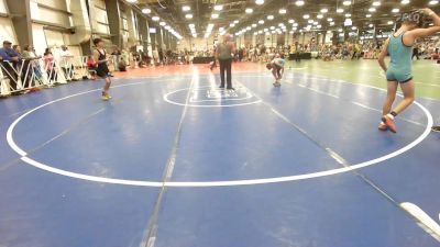 100 lbs Rr Rnd 1 - Troy Miles, Warner Elite vs Andrew Kapec, Buffalo Valley Black