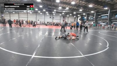 84 lbs Round 5 - 4:00pm Saturday - Eli Lovasco, Rough House W.C., CA vs Tripp Farrington, Backyard Brawlers