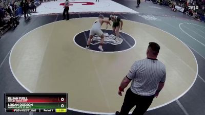 Semifinal - Logan Dodson, North Platte St. Pat`s vs Elijah Fjell, Shelby-Rising City