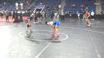 145 lbs Round Of 16 - Yasmim Demello, Lowell vs Leila Garcia, Salem, NH