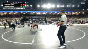 165 2A 1st Place Match - Draven McCall, Jesuit vs Husam Mustafa, Lake Gibson