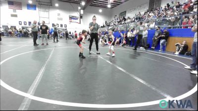 43 lbs Consi Of 8 #1 - Henry White, Murray County Takedown Club vs Dawson King, Blanchard Wrestling Club