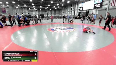 82 lbs Cons. Round 4 - Darby Schierman, St. Maries WC vs Graesyn Gudde, Punisher Wrestling Company