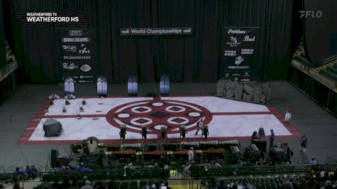 Weatherford HS "Weatherford TX" at 2026 WGI Percussion/Winds World Championships
