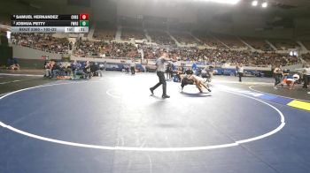 192-D2 Cons. Semi - Samuel Hernandez, Canyon View High School vs Joshua Petty, Flowing Wells High School