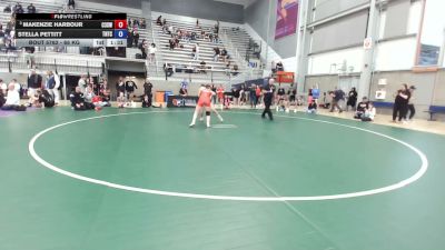 65 kg Cons. Sub-quarters - Makenzie Harbour, Curby 3 Style Wrestling Club vs Stella Pettitt, Team Nazar Training Center