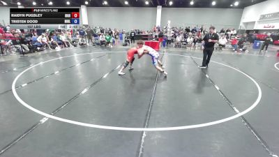 157 lbs Raidyn Pugsley, Team Idaho vs Tristen Dood, Team Michigan - Blue