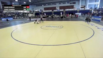 110 lbs Round 1 (3 Team) - Chase Shirley, Chautauqua Lake-Westfield-Panama vs Corey Bardua, Sachem North
