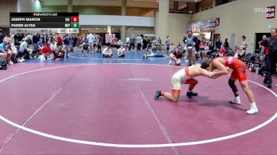 113 lbs Quarters & 3rd Wb (32 Team) - Paden Alyea, Morris Fitness Purge vs Joseph Marcin, Funky Boyz