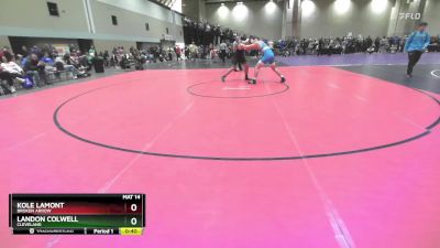 190A Cons. Round 3 - Kole Lamont, Broken Arrow vs Landon Colwell, Cleveland