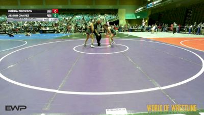 135 lbs Quarterfinal - Portia Erickson, Union vs Alison Chavez, Pounders WC