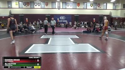 175 lbs Cons. Round 1 - Danson Drake, PCM, Monroe vs Eli Hutton, Harrisburg