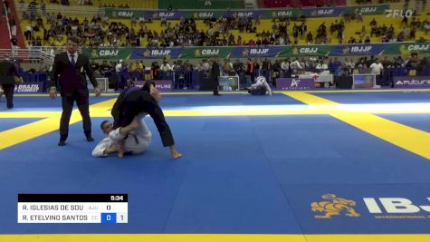 RAFAEL IGLESIAS DE SOUSA vs ROBERT ETELVINO SANTOS DE ANDRAD 2023 Brasileiro Jiu-Jitsu IBJJF