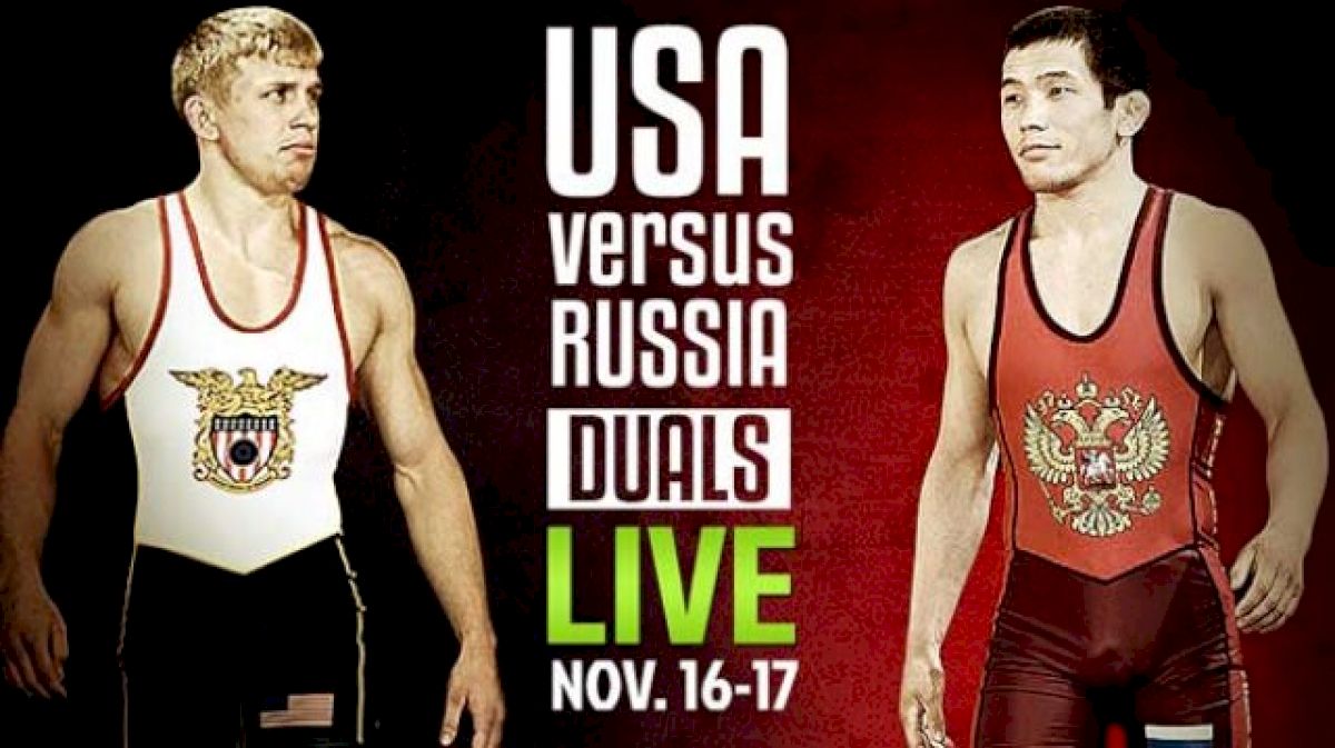 USA vs. Russia Duals are LIVE on Flowrestling, Nov. 16-17