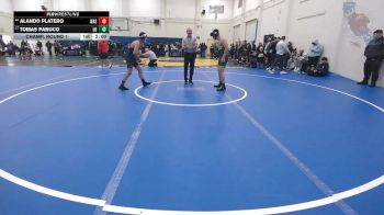 161 lbs Champ. Round 1 - Tomas Panuco, Live Oak vs Alando Platero, Washington