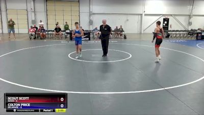 110 lbs Round 3 (8 Team) - Scout Scott, Idaho vs Colton Price, Delaware