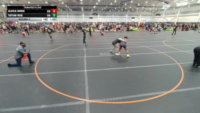 180 lbs Round 2 - Alexa Nunn, Unattached vs Tatum Roe, Unattached