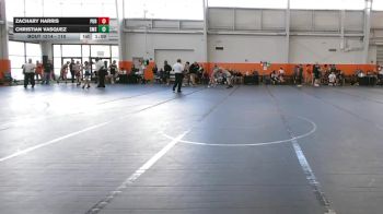 110 lbs Round 3 - Zachary Harris, Pursuit vs Christian Vasquez, Sandusky Middle School