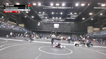 133 lbs Semifinal - Jevin Foust, Newman vs Allan Hendricks, Embry-Riddle (Ariz.)