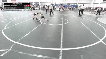 57 lbs Quarterfinal - Laramie Dawson, BlackCat WC vs Lincoln Phillips, Ravage WC