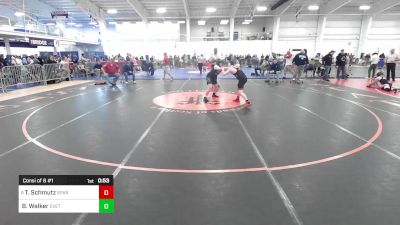 123 lbs Consi Of 8 #1 - Timothy Schmutz, Spartan WC vs Brandon Walker, Exeter NH