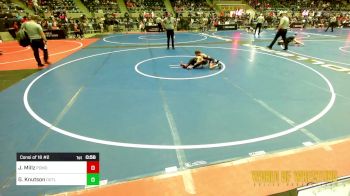 55 lbs Consi Of 16 #2 - Johnathan Millz, Pomona Elite vs Gannon Knutson, Outlaw Wrestling Club