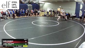 100 lbs. Cons. Round 4 - Carly Williams, Ft. Zumwalt South vs Kate Cochran, Ft. Zumwalt North