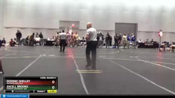 285 lbs Cons. Round 6 - Dominic Shelley, Baldwin Wallace vs Excell Brooks, Marian University (IN)