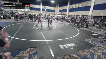 116 lbs Consi Of 4 - Kash Preciado, Live Training vs Connor Badua, O2 Rhino WC