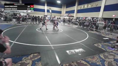 116 lbs Consi Of 4 - Kash Preciado, Live Training vs Connor Badua, O2 Rhino WC
