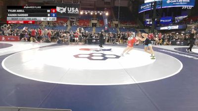 165 lbs Cons. Rd Of 64 - Tyler Abell, MO vs Kaden Harder, NE