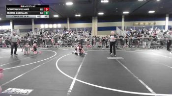 123 lbs Consi Of 16 #1 - Miguel Cabrales, Diablo Grande WC vs Donavan Williams, Rise