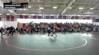 120 lbs Consi Of 8 #2 - Josiah Martins Semedo, New Bedford vs Aryav Pimrale, Lexington