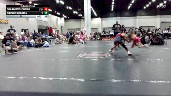 64 lbs Round 2 (10 Team) - Charlotte Robbins, Backyard Brawlers Pink vs Brielle Shannon, Washington Dual Team